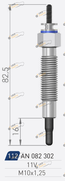 Свеча накаливания A-N PARTS 082 302